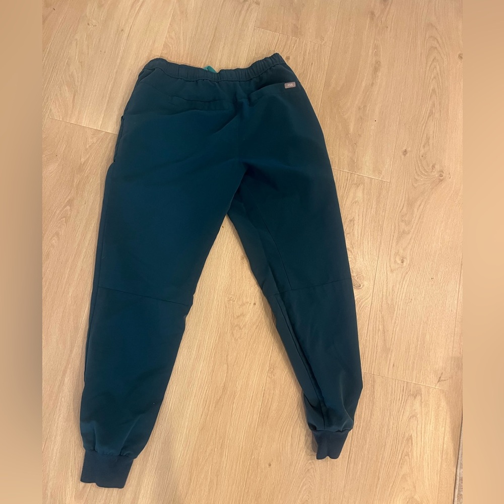 FIGS Scrub Joggers Sz S dark teal